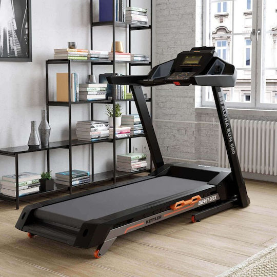 Kettler Alpha Run 600 3hp Ηλεκτρικός Αναδιπλούμενος Διάδρομος Γυμναστικής για Χρήστη έως 150kg