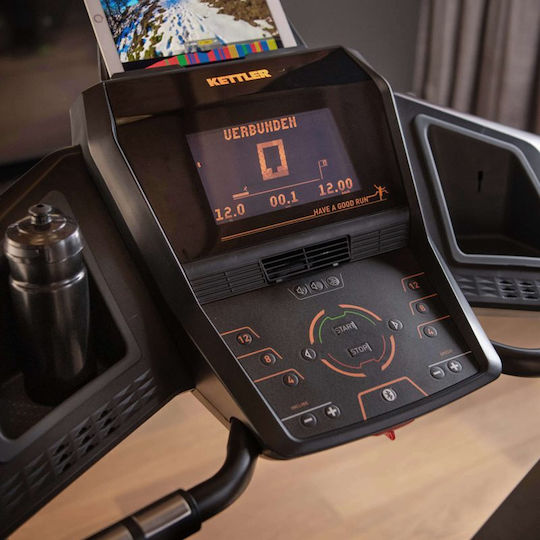 Kettler Alpha Run 600 3hp Ηλεκτρικός Αναδιπλούμενος Διάδρομος Γυμναστικής για Χρήστη έως 150kg