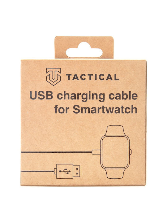 Tactical USB Charging Cable Φορτιστής για Huawei Watch Fit Μαύρος