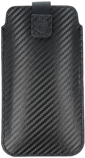 Forcell Pocket Carbon Case Size 17 Sock & Pouch Μαύρο