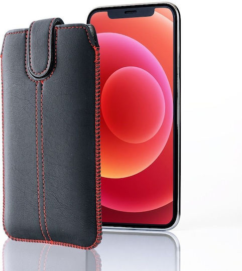Forcell Pocket Ultra Slim M4 Sock & Pouch έως 6.1" Μαύρο