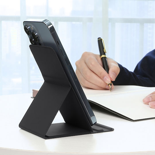 Nillkin Magnetic Stand Snapbase Leather Βάση Γραφείου για Κινητό σε Πορτοκαλί χρώμα