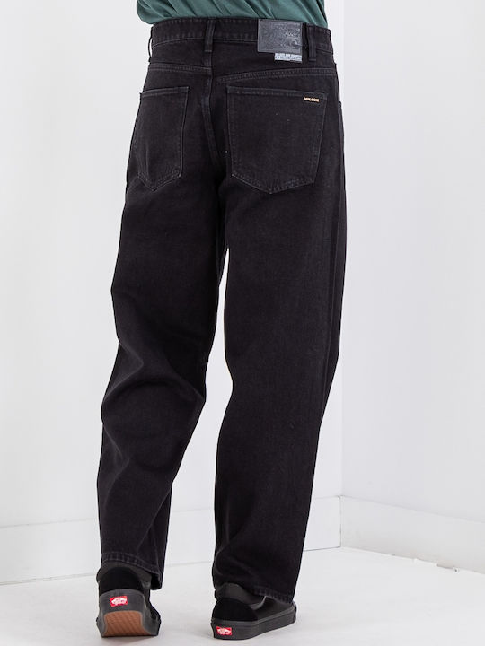 Volcom Billow Men's Jeans Pants in Loose Fit Black
