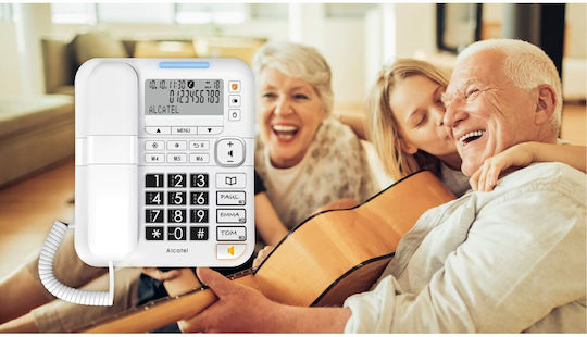 Alcatel TMAX 70 Kabelgebundenes Telefon Büro Weiß