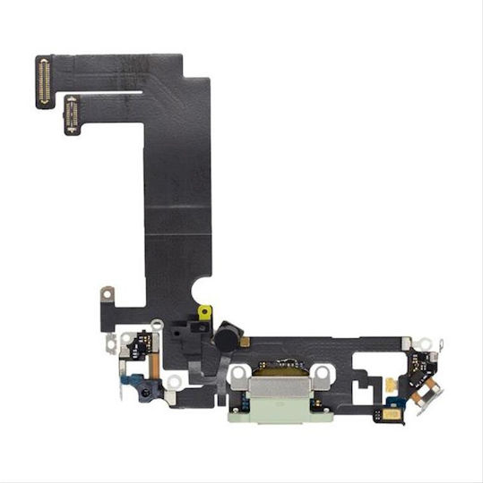 Flex Cable with Charging port in Green colour for iPhone 12 mini