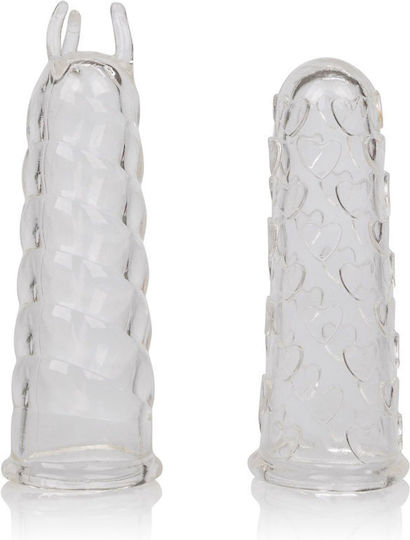 Calexotics Finger Teasers Vibrator Finger Transparent