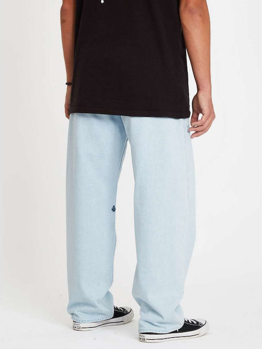 Billow Men's Jeans Pants with Loose Baggy Fit Blue