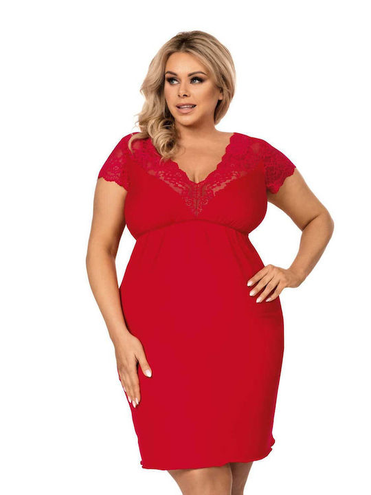 Donna Summer Women's Nightdress Red Tess 141564