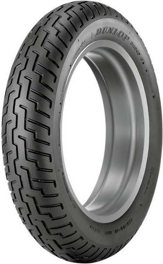 Dunlop D404 130/90-16 67H Tubeless Benutzerdefinierter Motorradreifen Vorderseite