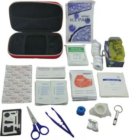 First Aid Kit Bag with Equipment