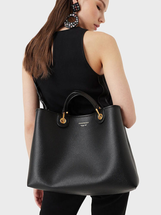Emporio Armani Geantă de damă Tote De mână Neagră Y3D165YFO5B