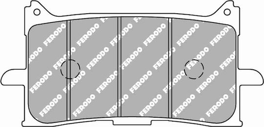 Ferodo Motorcycle Brake Pads Sintergrip St Metallic Front Brake Pads Honda CRF1000L Africa Twin/X-ADV750
