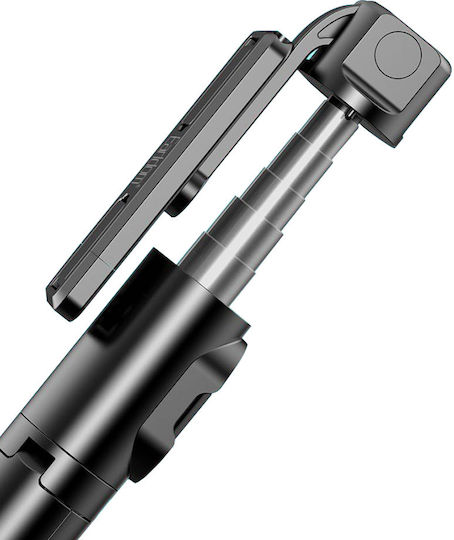 Earldom ET-ZP16 Selfie Stick με Bluetooth Μαύρο