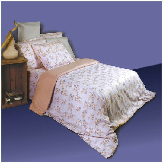 SB Home Sheet Sets King Size 260x280cm. Primrose Somon 4pcs