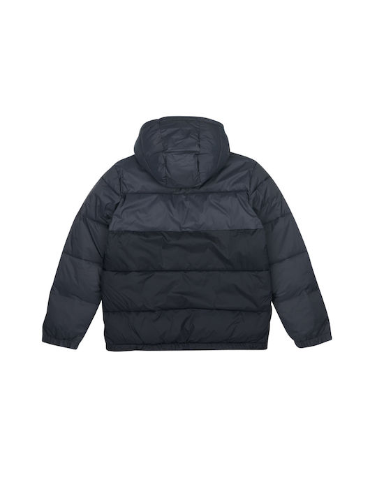 Quiksilver Kids Quilted Jacket short Hooded Black