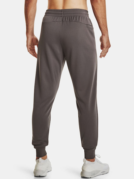 Sweatpants Glossy with Elastic Gray