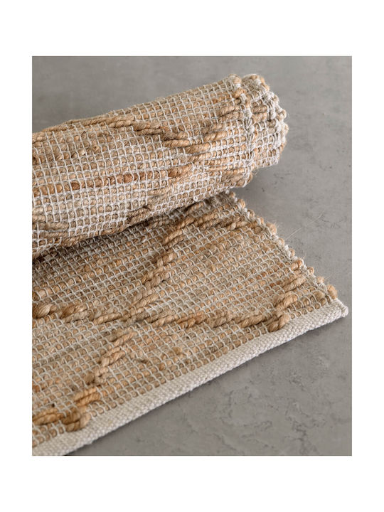 Rythmos Kyra Rug Rectangular Summer from Jute Natural