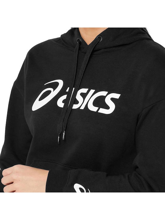 Damen Sweatshirt Kapuzen Schwarz