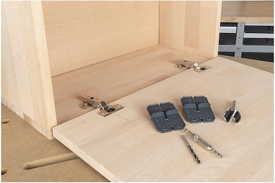 Wolfcraft Fräsersatz für Kunststoff 5Stück