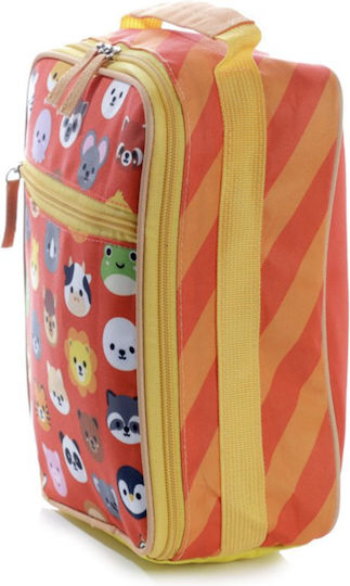 Puckator School Insulated Hand Lunch Bag 4lt Red 21 x 11 x 25cm