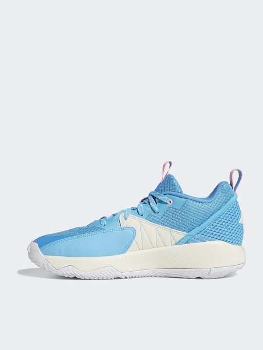 Dame Extply 2.0 inalti Pantofi de baschet Semnal Cian / Cloud White / Shock Cyan