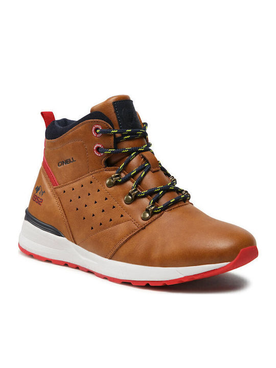 Ventura Mid Jr Kids Boots with Zipper Tabac Brown