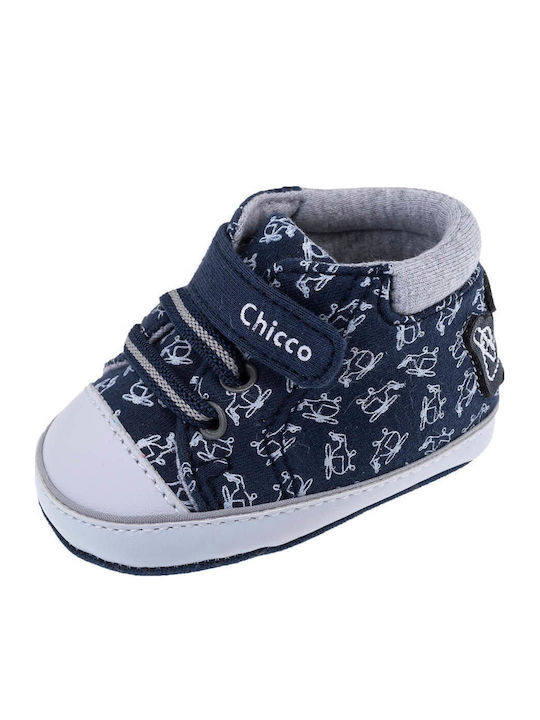Chicco Βρεφικά Sneakers Αγκαλιάς Μπλε Ελικόπτερα Chicco Βρεφικά Sneakers Αγκαλιάς Μπλε Ελικόπτερα