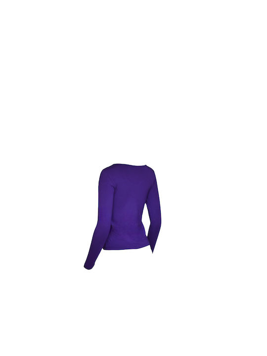 Apple Boxer Blouse Purple APP-0420151