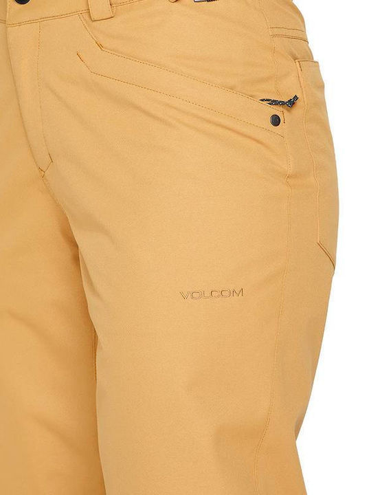 Volcom Sn Hallen H1352307-CRL Дамски Сноуборд-панталони Ски & Сноуборд Жълт