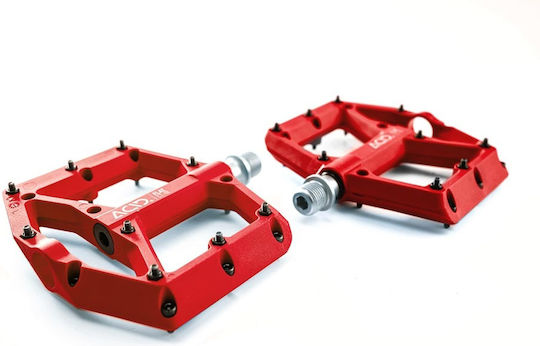 CUBE Acid Flat C1-IB Flat Bicycle Pedals Red