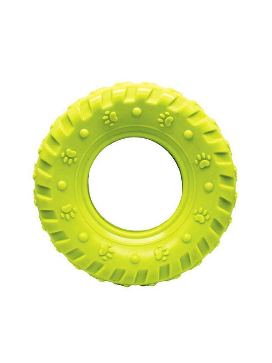 Happypet Grrrelli Tyre Dog Toy Small Yellow