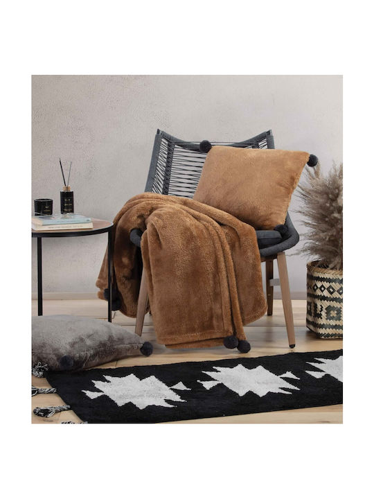 Nef-Nef Homeware Morreto Covor Rectangular Timp de vară Bumbac Negru