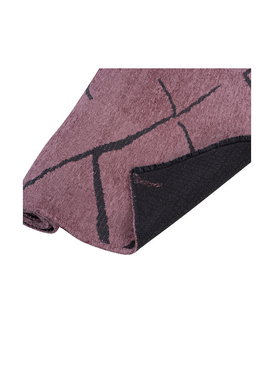 HomeMarkt Callisto Covor Rectangular cu franjuri Mărul putred