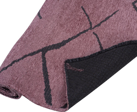 HomeMarkt Callisto Covor Rectangular cu franjuri Mărul putred