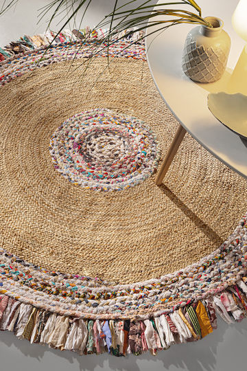 Guy Laroche Rugget Καλοκαιρινό με Κρόσια Φ150cm Multi