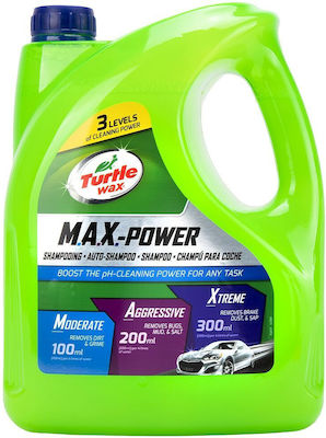 Turtle Wax Max-Power Car Wash Shampoo 4lt TW53287