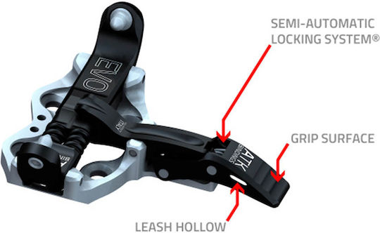 ATK SL Evo World Cup Ski Bindings in Black Color