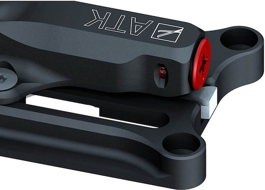 ATK Rent Me Ski Bindings with Brake Width 108mm in Black Color