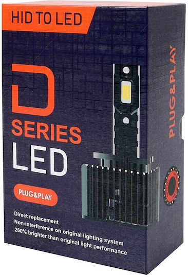 M-Tech Lamps Car D1S Canbus LED 6000K Cold White 12V 35W 2pcs