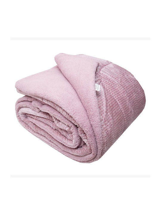 Viopros Duvet Cover Queen 220x240cm Hanover Lila 250 GSMGsm
