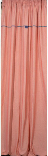 Nautica Pencil Pleat Red Curtains 145x270cm