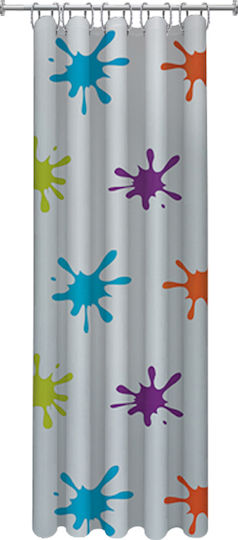 Spirella Splash Duschvorhang 180x200cm Mehrfarbig Spirella Splash Duschvorhang 180x200cm Mehrfarbig