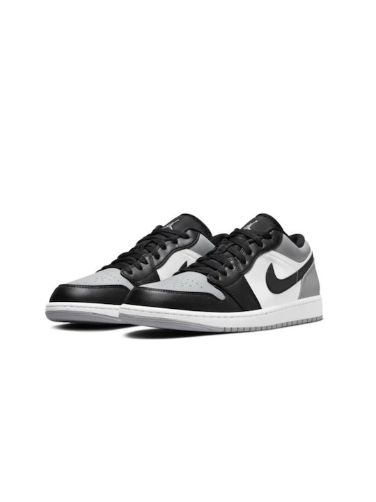 Jordan Air Jordan 1 Low Herren Sneakers Light Smoke Grey / Black / White