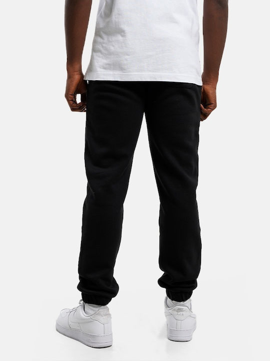 Rebase Sweatpants with Elastic Black