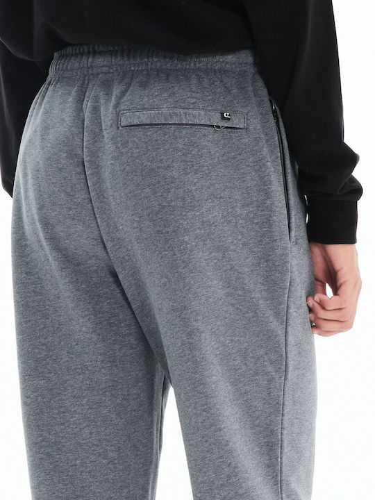 Sweatpants with Elastic Gray