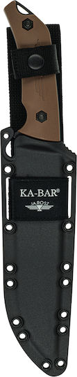 Ka-Bar Turok Knife Brown in Sheath