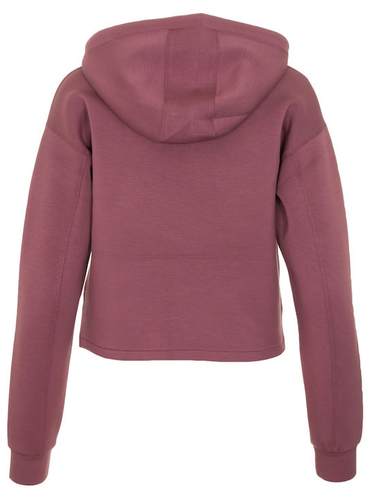 Guess Women's Long Hooded Sweatshirt Pink