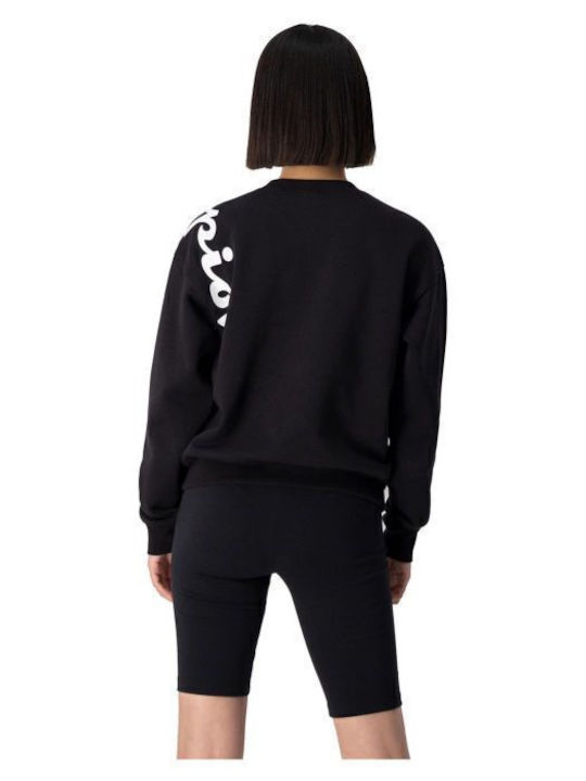 Long Women's Sweatshirt Black