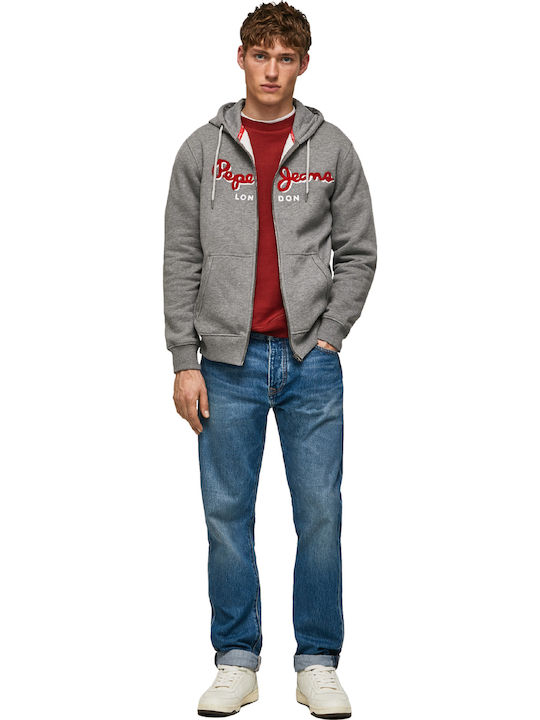 Lamont Cardigan With Hood Dark Grey Marl