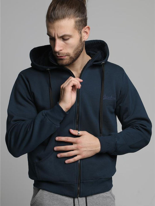 Cardigan With Hood Navy